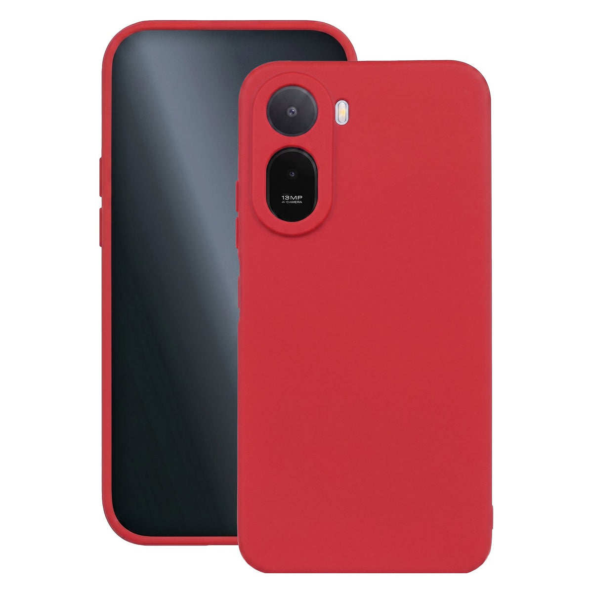 Silikona vāciņš viedtālrunim „Xiaomi Redmi A7 Pro“ – sarkans