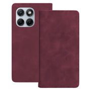 „Smart Suede“ vāciņš Motorola Edge 70 Fusion tālrunim, sarkans