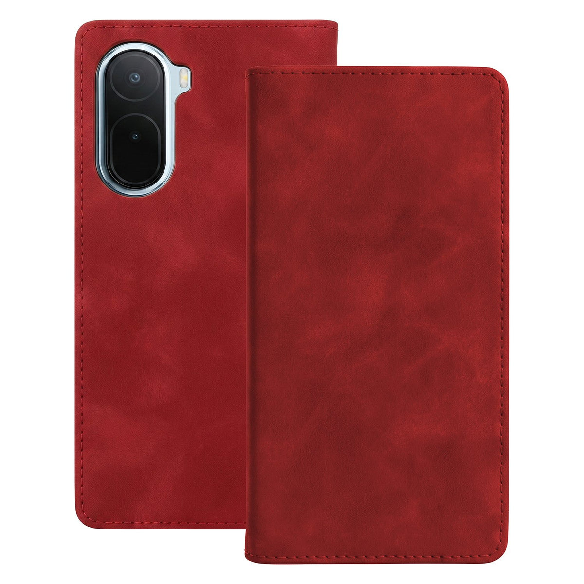 „Smart Suede“ vāciņš viedtālrunim „Xiaomi Redmi A7 Pro“ – sarkans