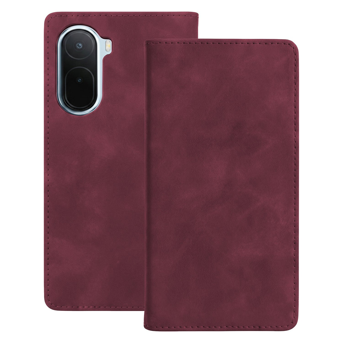 „Smart Suede“ vāciņš viedtālrunim „Xiaomi Redmi A7 Pro“, sarkans