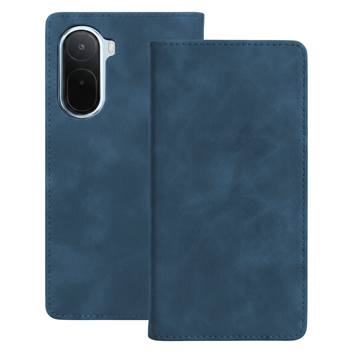 „Smart Suede“ vāciņš viedtālrunim „Xiaomi Redmi A7 Pro“ tumši zils