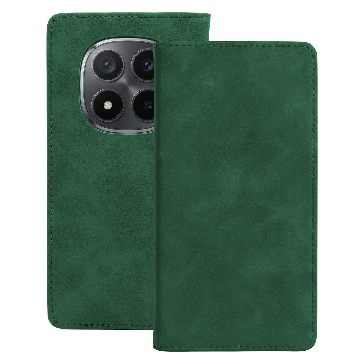 „Smart Suede“ vāciņš viedtālrunim „Xiaomi Redmi Note 15 5G“, zaļš