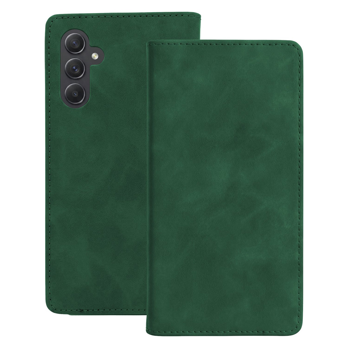 „Smart Suede“ vāciņš Samsung Galaxy A14 4G, zaļš