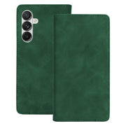 Smart Suede apvalks Samsung Galaxy A17 4G / A17 5G / A26 5G / A18 5G, zaļš