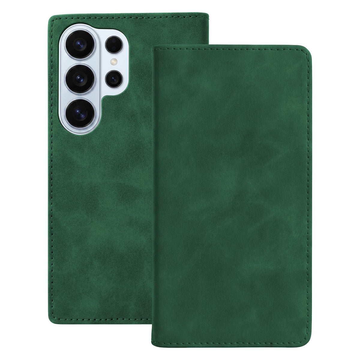 „Smart Suede“ vāciņš Samsung Galaxy S26 Ultra, zaļš