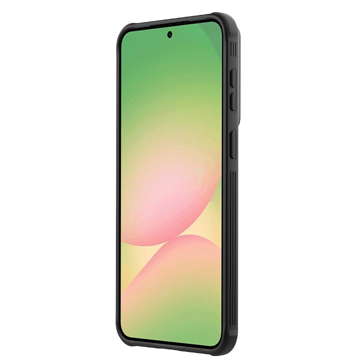 Nillkin CamShield Pro magnētiskais vāciņš Samsung Galaxy A57 5G, caurspīdīgs melns