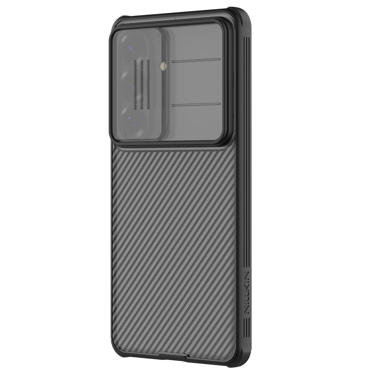 Nillkin CamShield Pro vāciņš Samsung Galaxy S26, caurspīdīgs melns