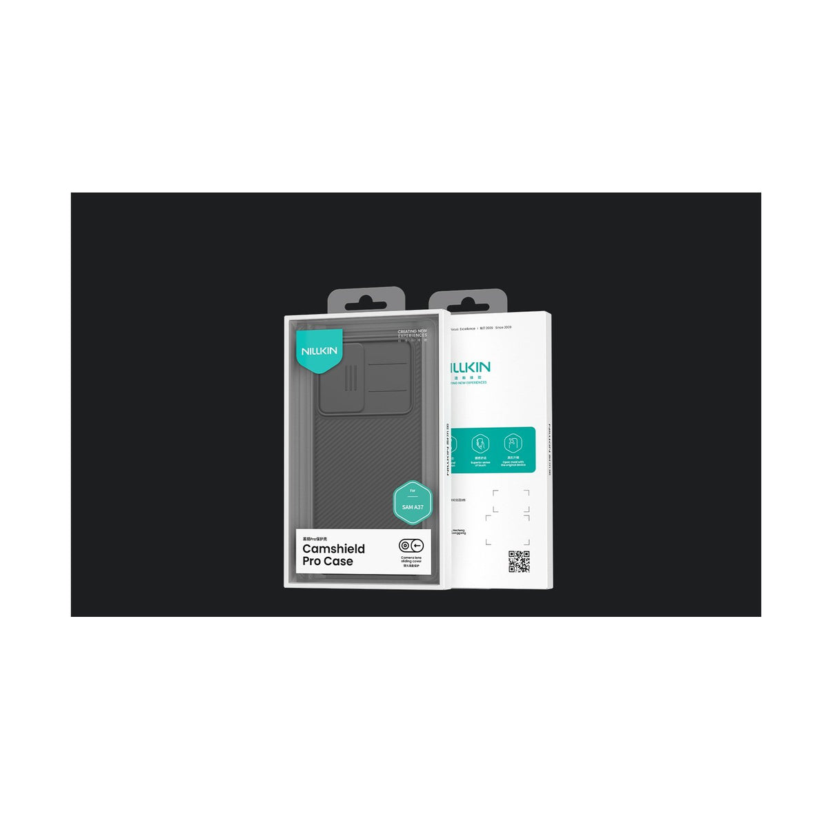 Nillkin CamShield Pro vāciņš Samsung Galaxy A37 5G, melns