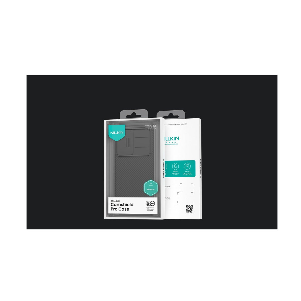 Nillkin CamShield Pro vāciņš Samsung Galaxy A57 5G, melns