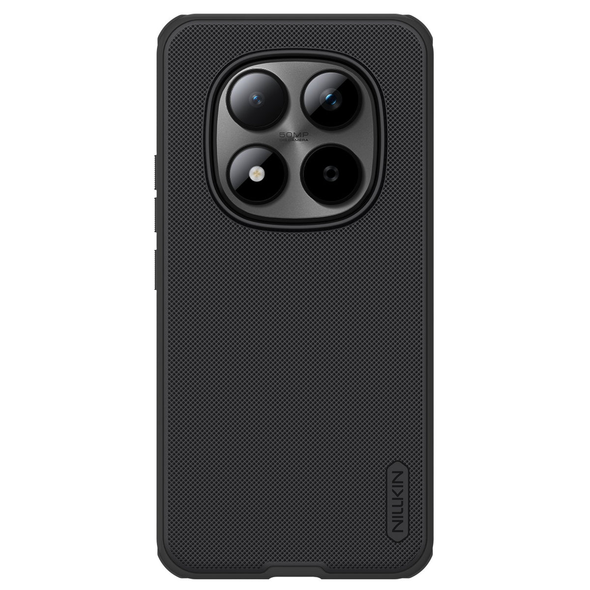 Nillkin Super Frosted Shield Pro vāciņš Xiaomi Redmi Note 15 Pro+ 5G/Poco M8 Pro 5G, melns