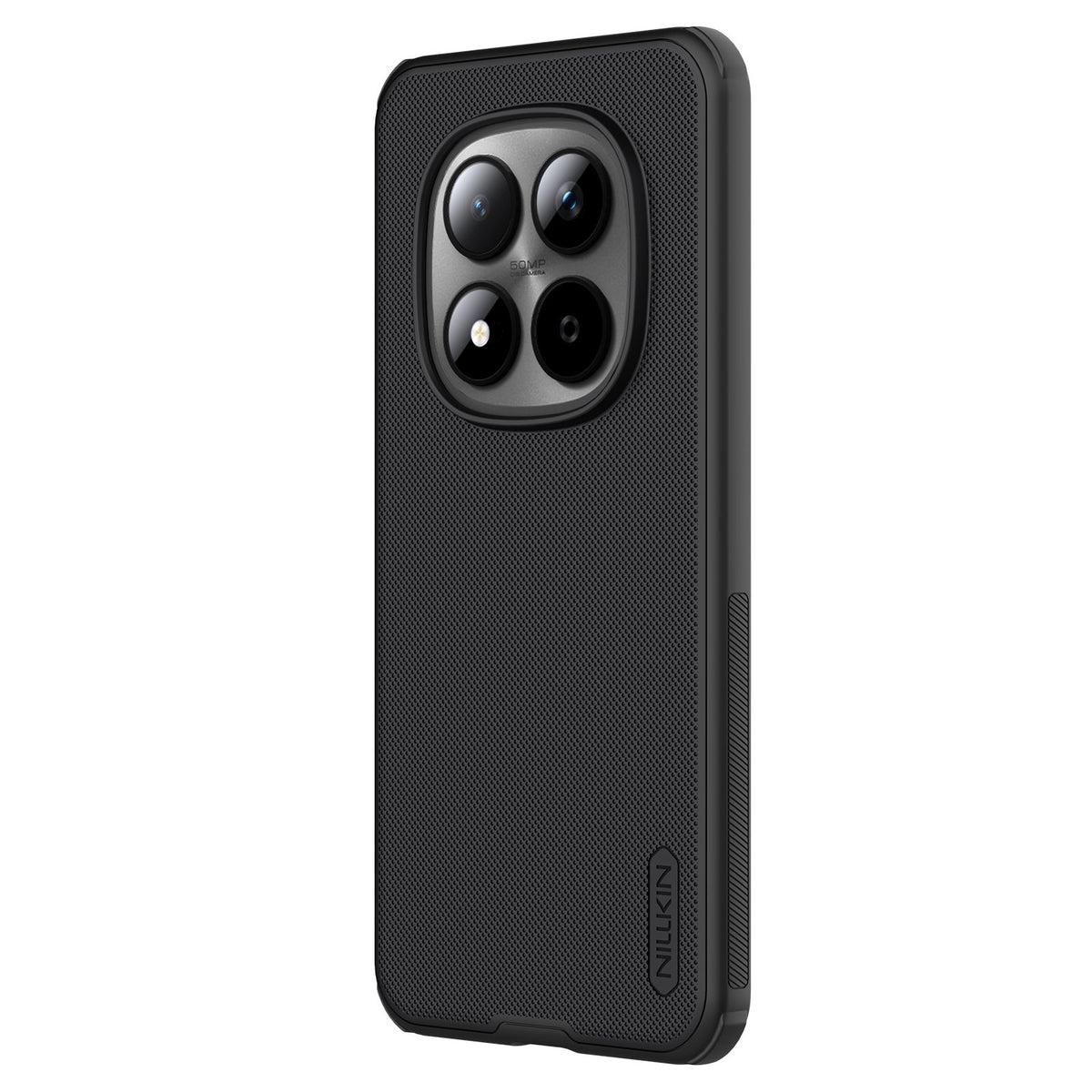 Nillkin Super Frosted Shield Pro vāciņš Xiaomi Redmi Note 15 Pro+ 5G/Poco M8 Pro 5G, melns