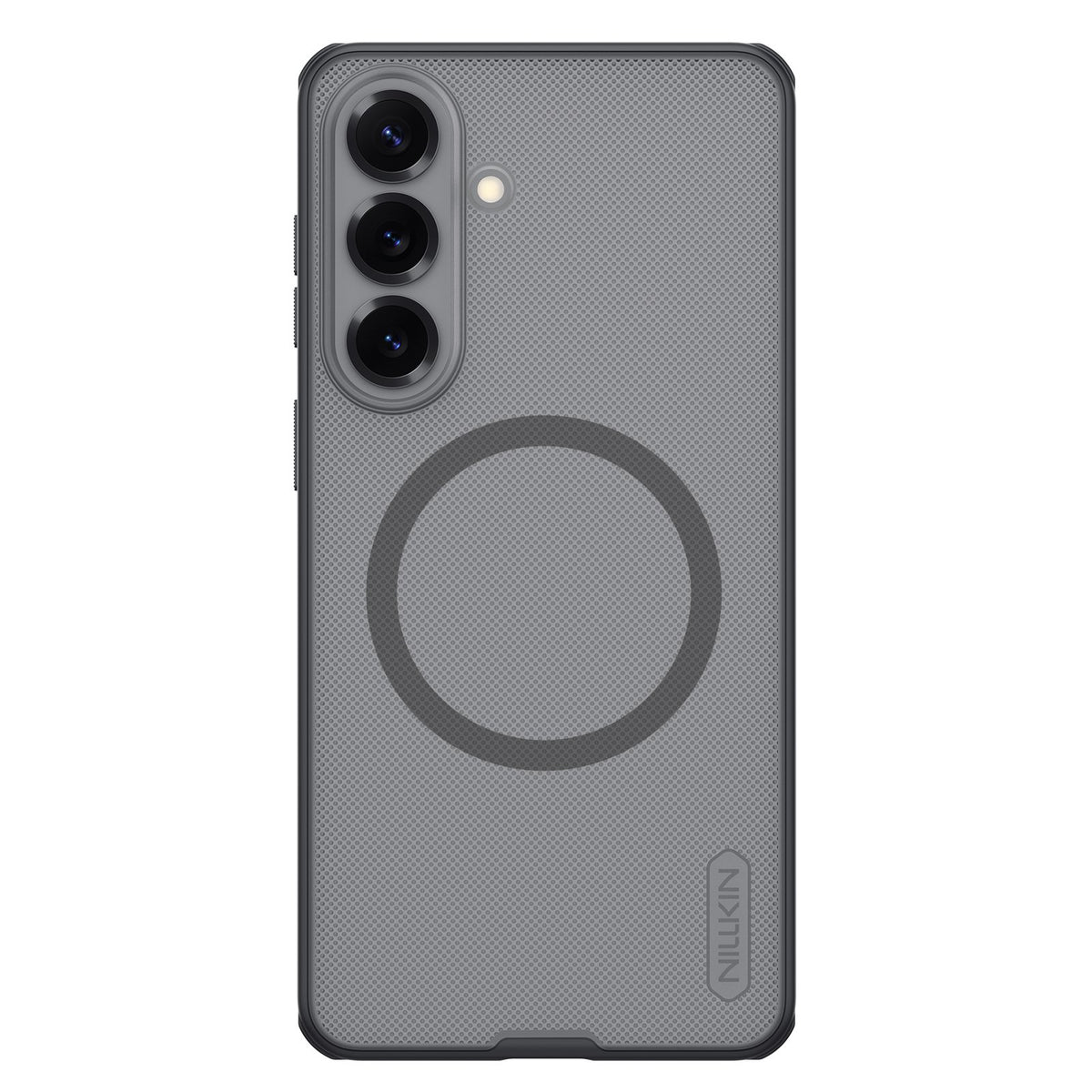Nillkin Super Frosted Shield Pro magnētiskais vāciņš Samsung Galaxy S26+ – caurspīdīgs melns