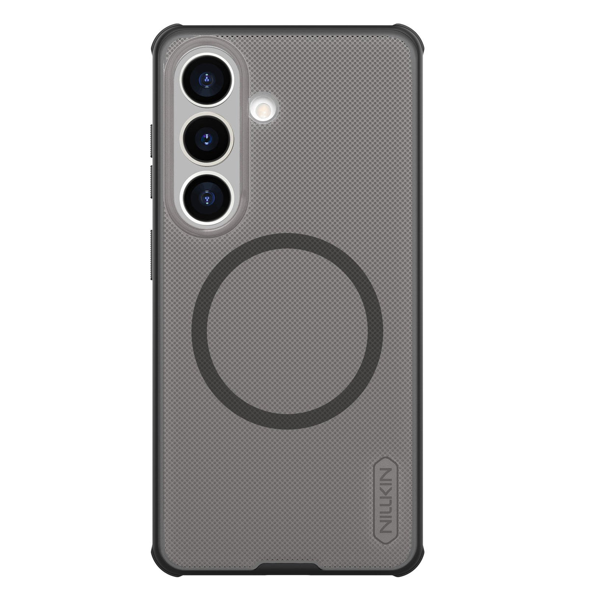 Nillkin Super Frosted Shield Pro magnētiskais vāciņš Samsung Galaxy S26, caurspīdīgs melns