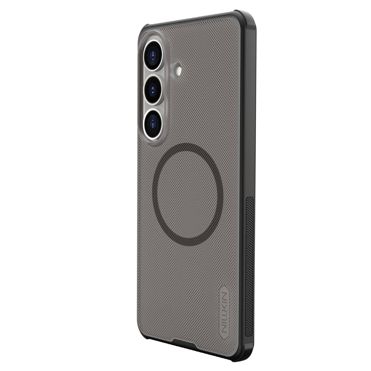 Nillkin Super Frosted Shield Pro magnētiskais vāciņš Xiaomi Redmi Note 15 Pro+ 5G/Poco M8 Pro 5G, caurspīdīgs melns
