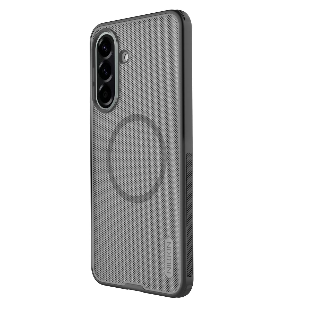 Nillkin Super Frosted Shield Pro magnētiskais vāciņš Samsung Galaxy A57 5G, caurspīdīgs melns