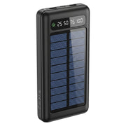 Setty saules enerģijas uzlādes ierīce SLR-100, 10 000 mAh, melna