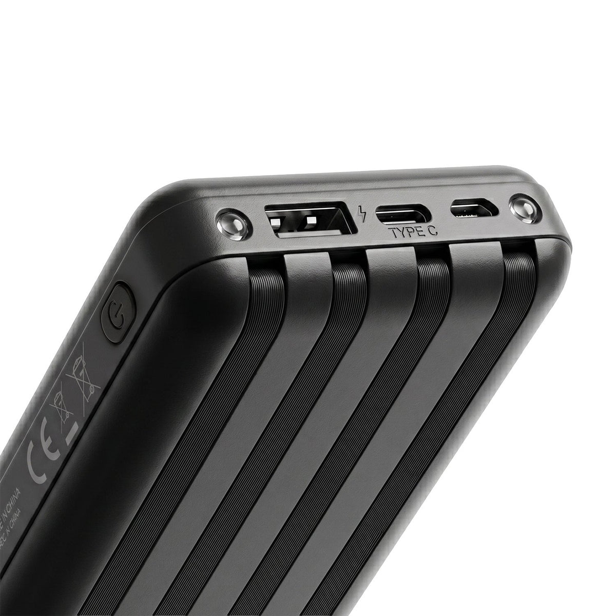 Setty saules enerģijas uzlādes ierīce SLR-100, 10 000 mAh, melna