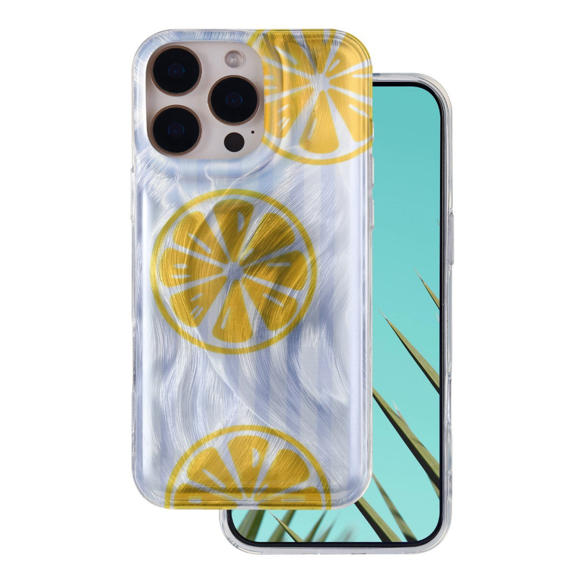 Īpaši moderns vasaras vāciņš iPhone 16 Pro 6,3" citrona