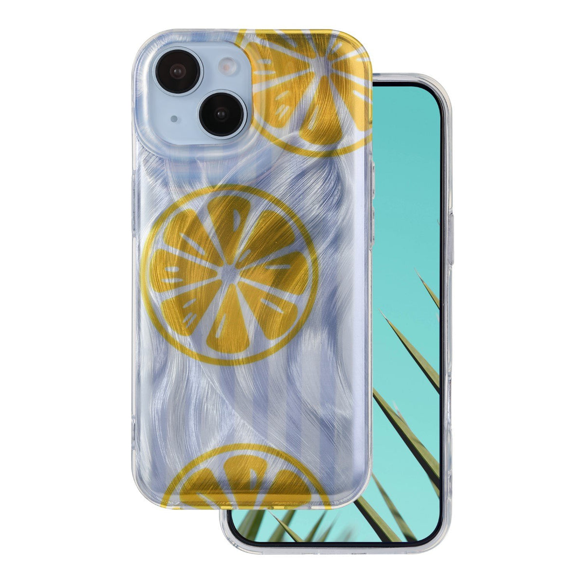 Īpaši moderns vasaras vāciņš iPhone 11, citrona