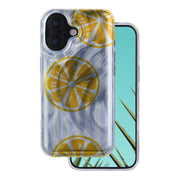 Īpaši moderns vasaras vāciņš iPhone 16 6,1" citrona
