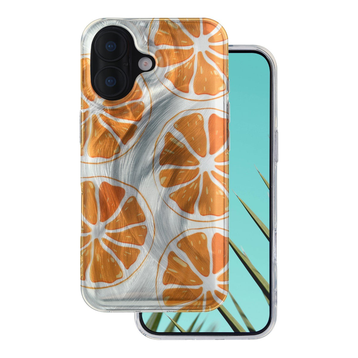 Īpaši moderns vasaras vāciņš iPhone 16 6,1" oranžs