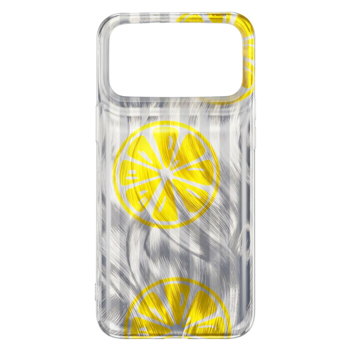 Īpaši moderns vasaras vāciņš iPhone 15 6,1" citrona