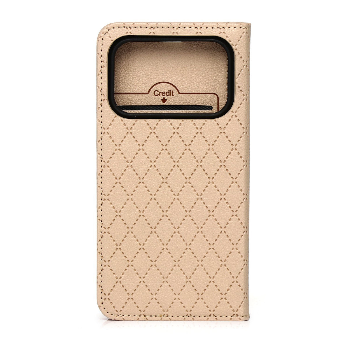 „Smart Caro“ vāciņš tālrunim „Honor 600“ / „Honor 600 Pro“, smilškrāsā