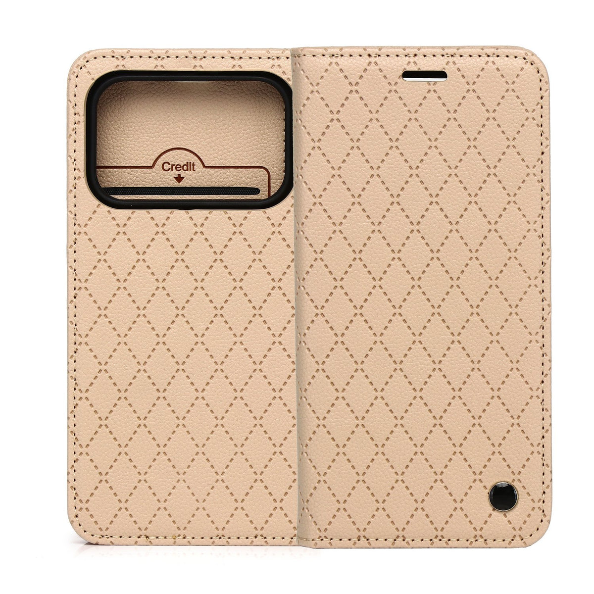 „Smart Caro“ vāciņš tālrunim „Honor 600“ / „Honor 600 Pro“, smilškrāsā