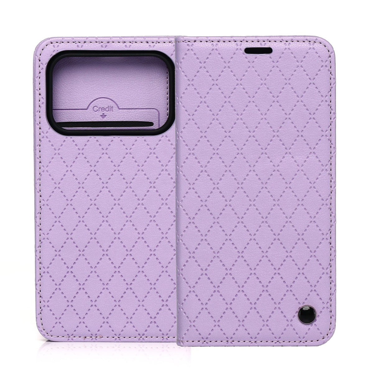 „Smart Caro“ vāciņš tālrunim „Honor 600“ / „Honor 600 Pro“ – violets