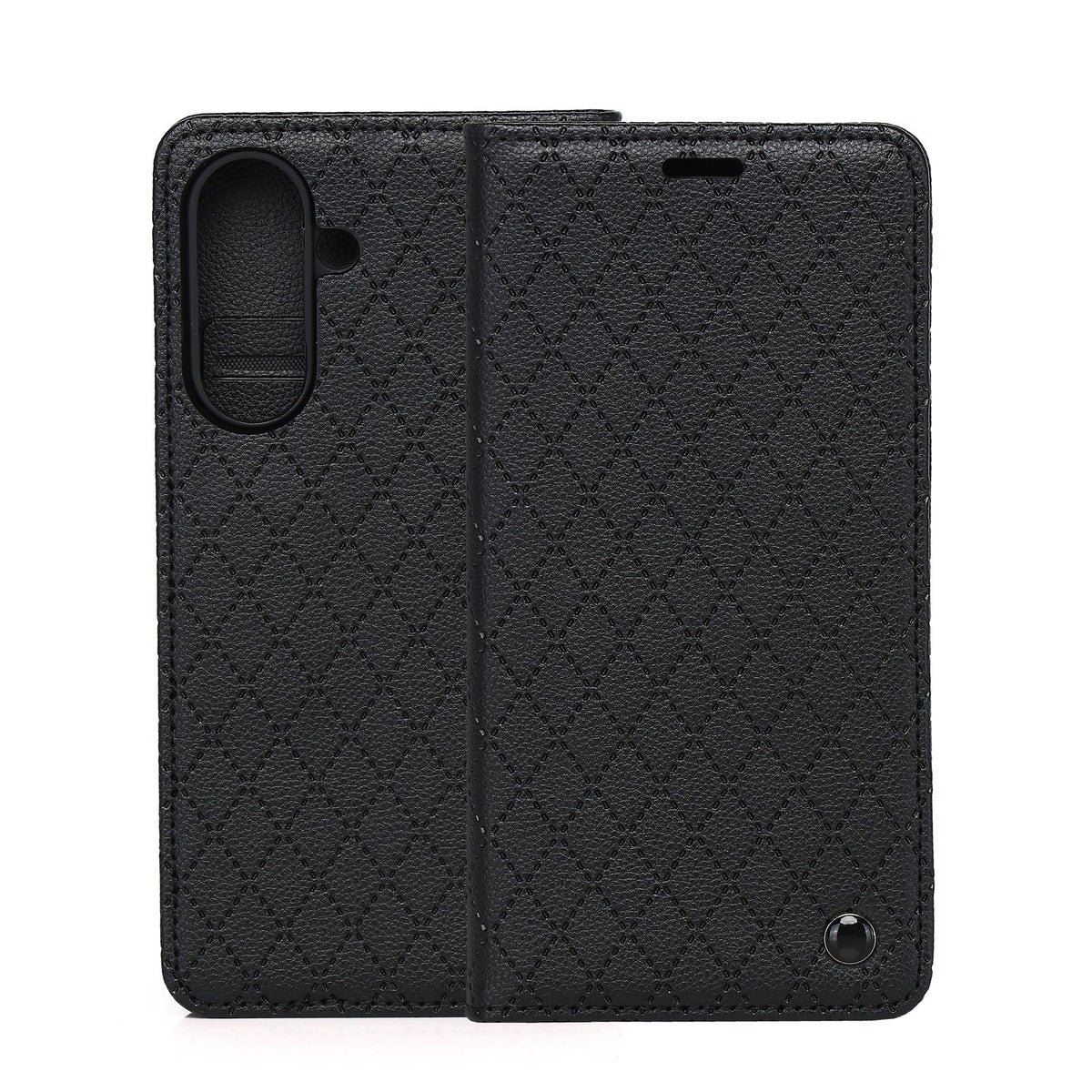„Smart Caro“ vāciņš Samsung Galaxy A27 5G, melns