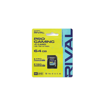 Goodram atmiņas karte Rival M2AA Micro SDXC 64 GB UHS-I U3 A2 V30 170 / 120 MB/s
