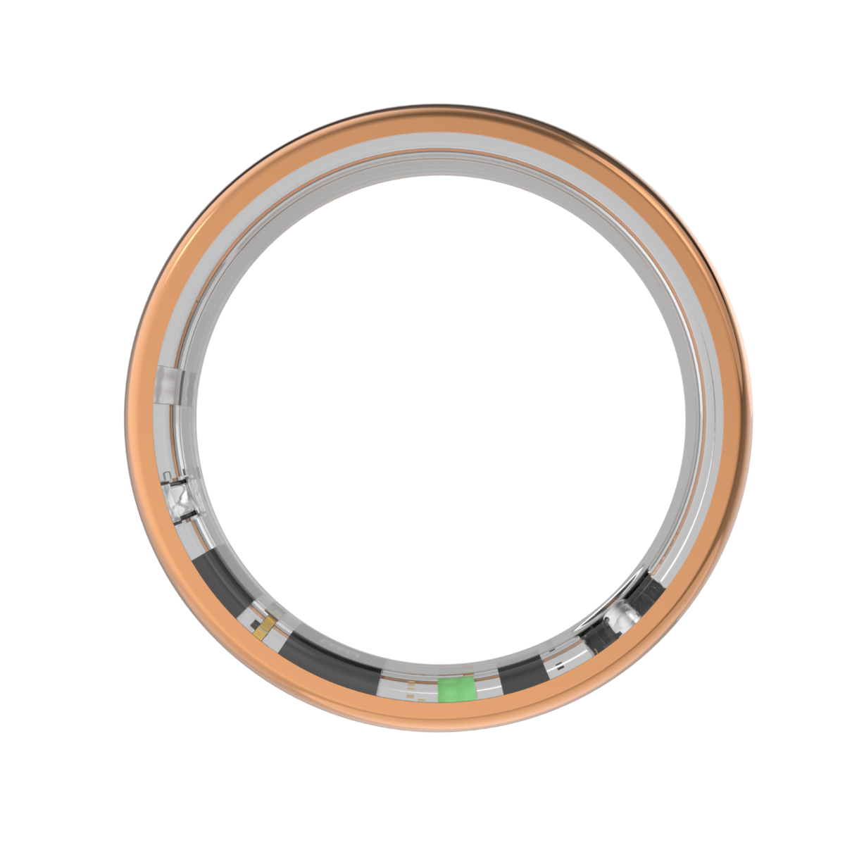 „Forever Smartring Botanical“ SR-101 rozā zelta gredzens, izmērs 6