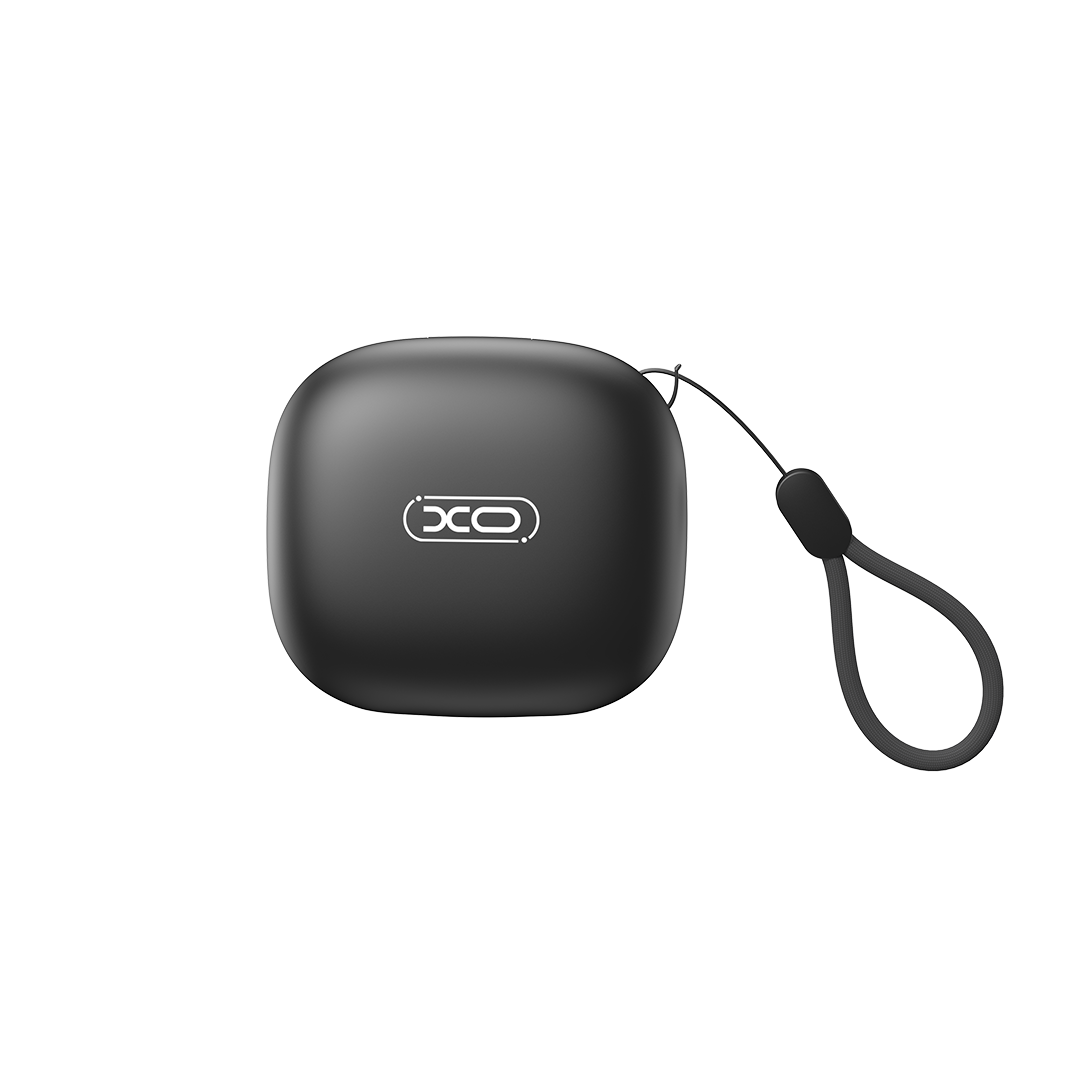 XO Bluetooth austiņas G53 TWS, melnas, ar ANC + ENC un statīvu