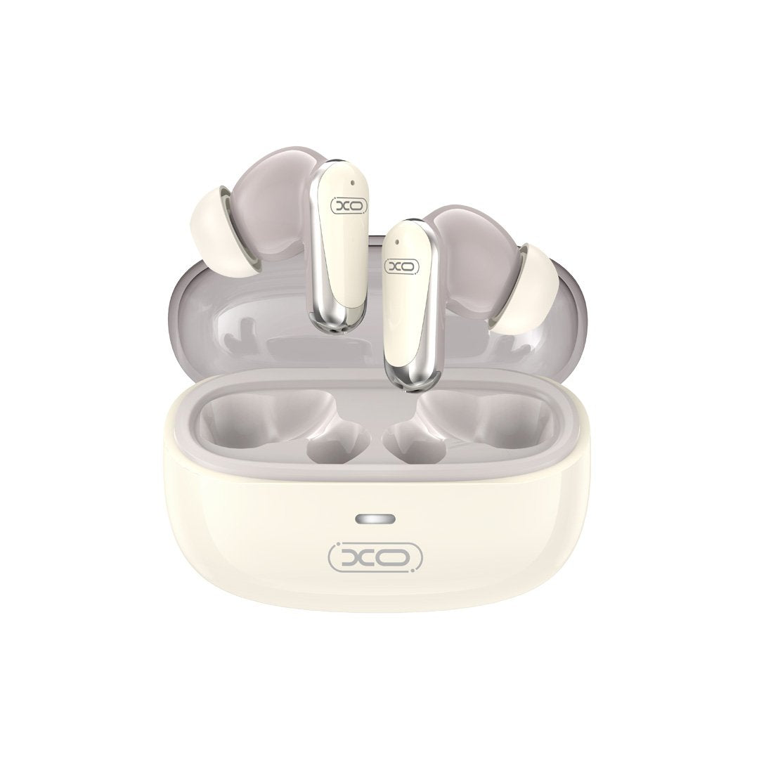 XO Bluetooth austiņas G42 TWS smilškrāsā ar ANC + ENC
