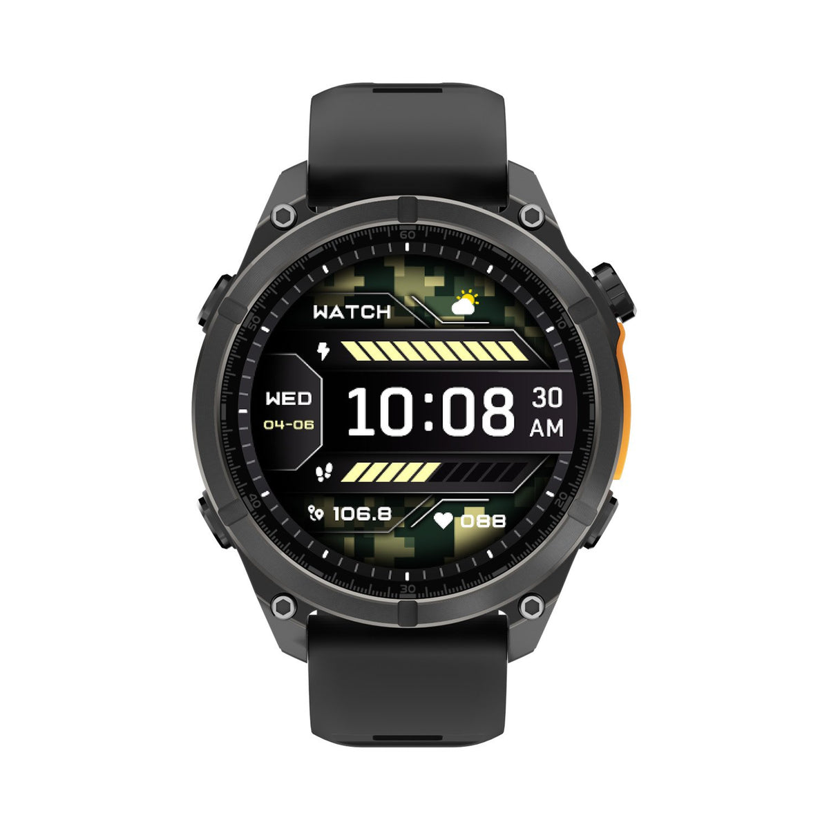 Viedpulkstenis „Forever“ Focus GPS SW-900, melns