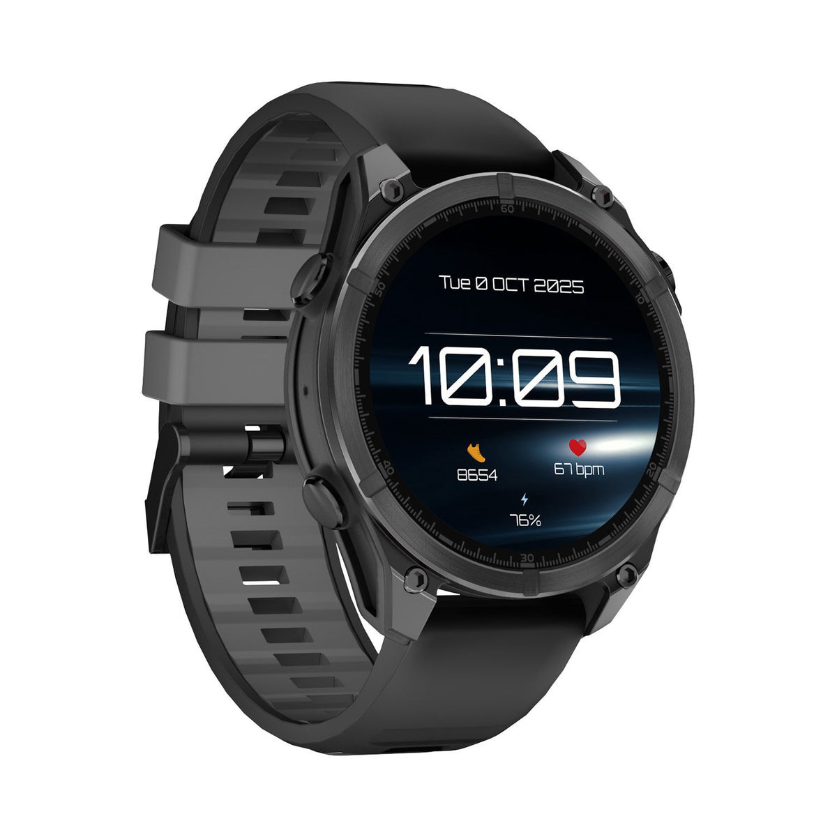 Viedpulkstenis „Forever“ Focus GPS SW-900, melns