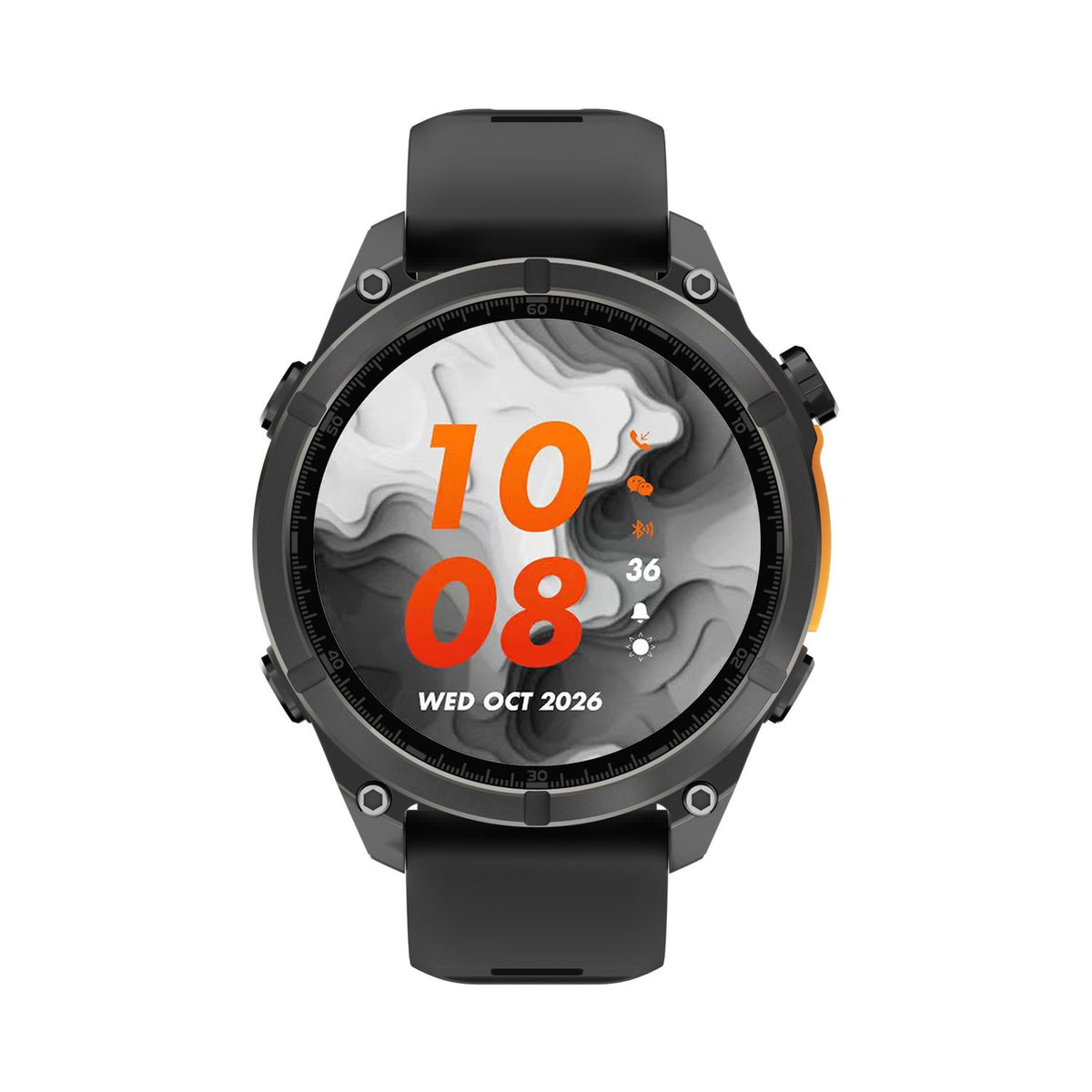 Viedpulkstenis „Forever“ Focus GPS SW-900, melns