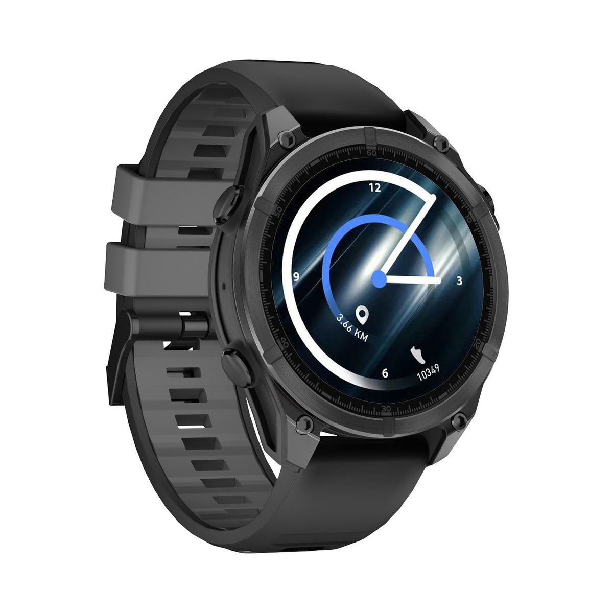 Viedpulkstenis „Forever“ Focus GPS SW-900, melns