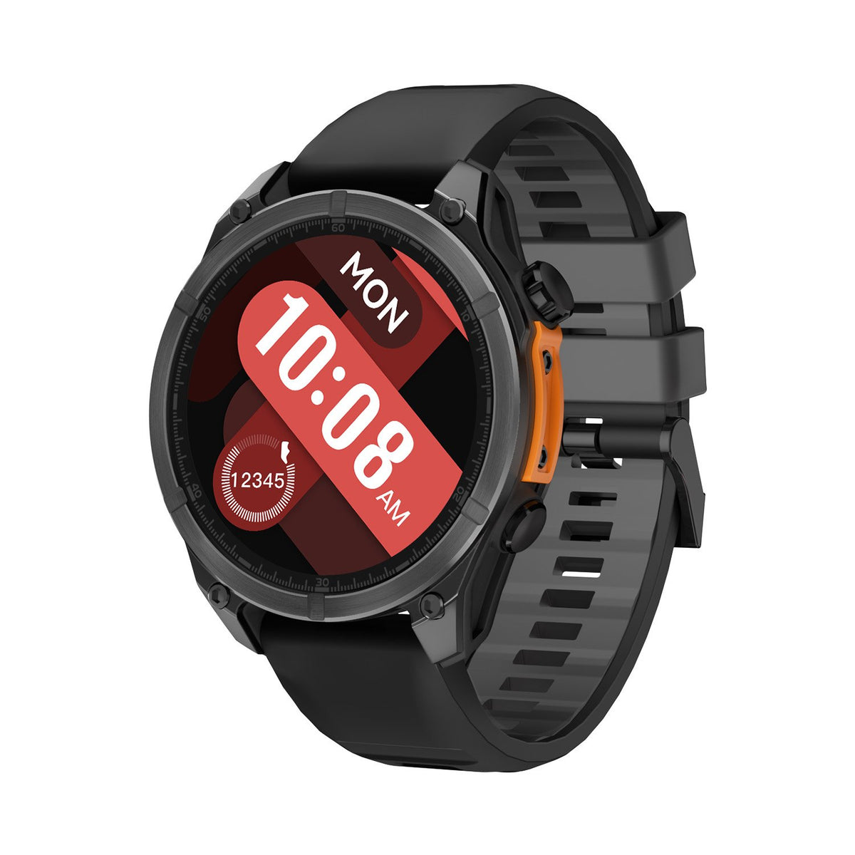 Viedpulkstenis „Forever“ Focus GPS SW-900, melns