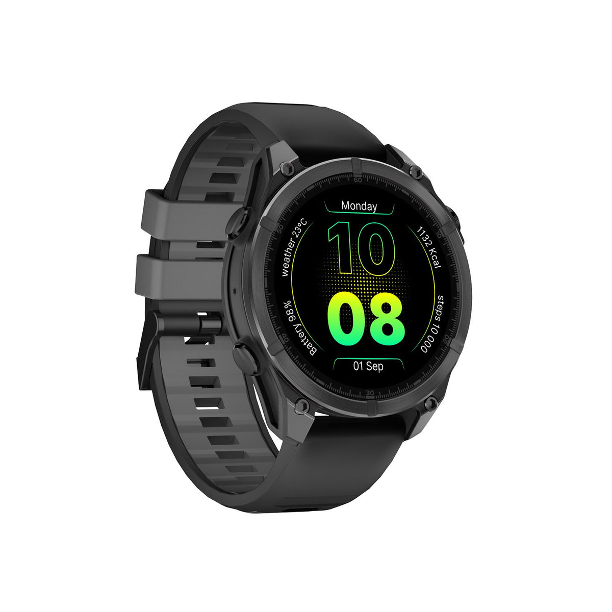 Viedpulkstenis „Forever“ Focus GPS SW-900, melns