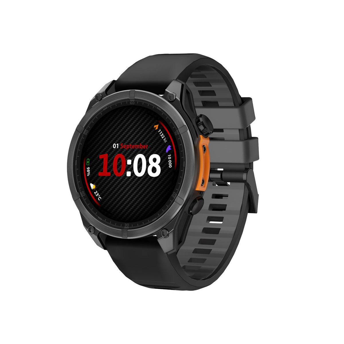 Viedpulkstenis „Forever“ Focus GPS SW-900, melns