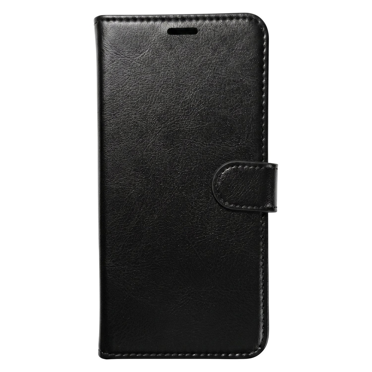 Smart Luxe ādas apvalks viedtālrunim Samsung Galaxy A17 4G / A17 5G / A26 5G / A18 5G, melns