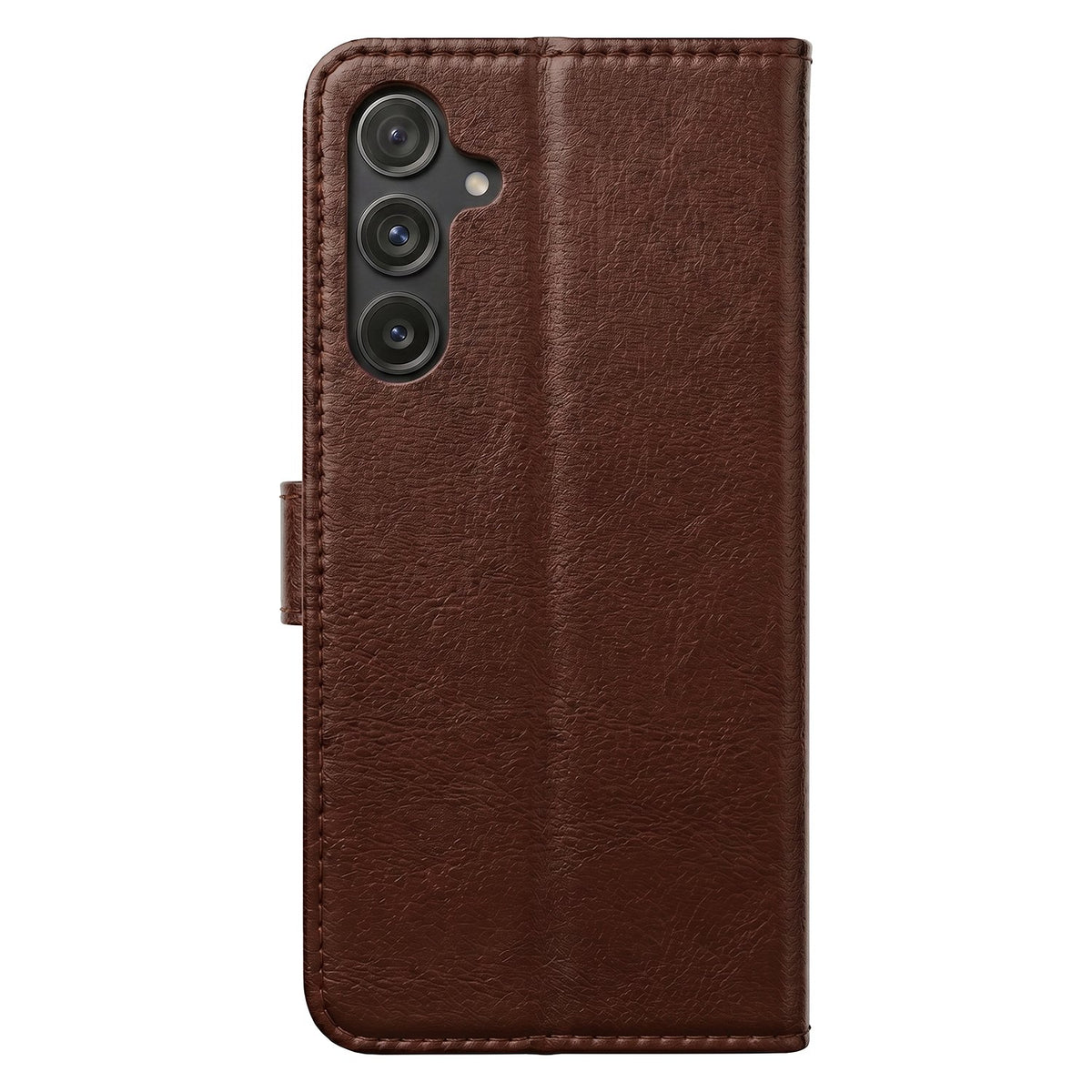 „Smart Luxe“ ādas vāciņš iPhone 17 6,3" brūns