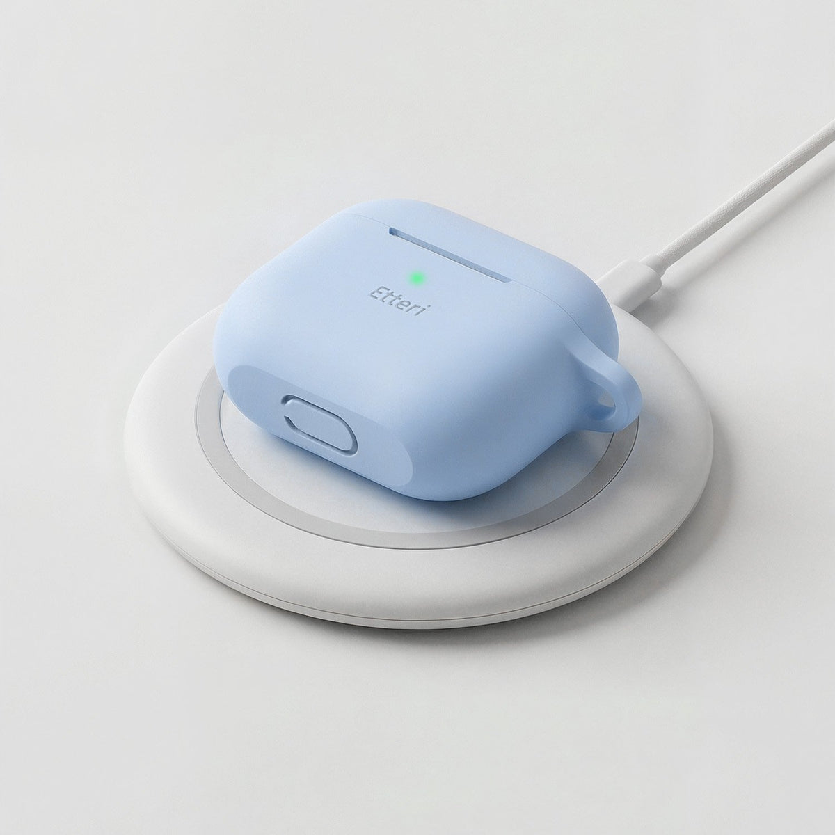 „Etteri“ silikona maciņš „AirPods 3“ gaiši zils