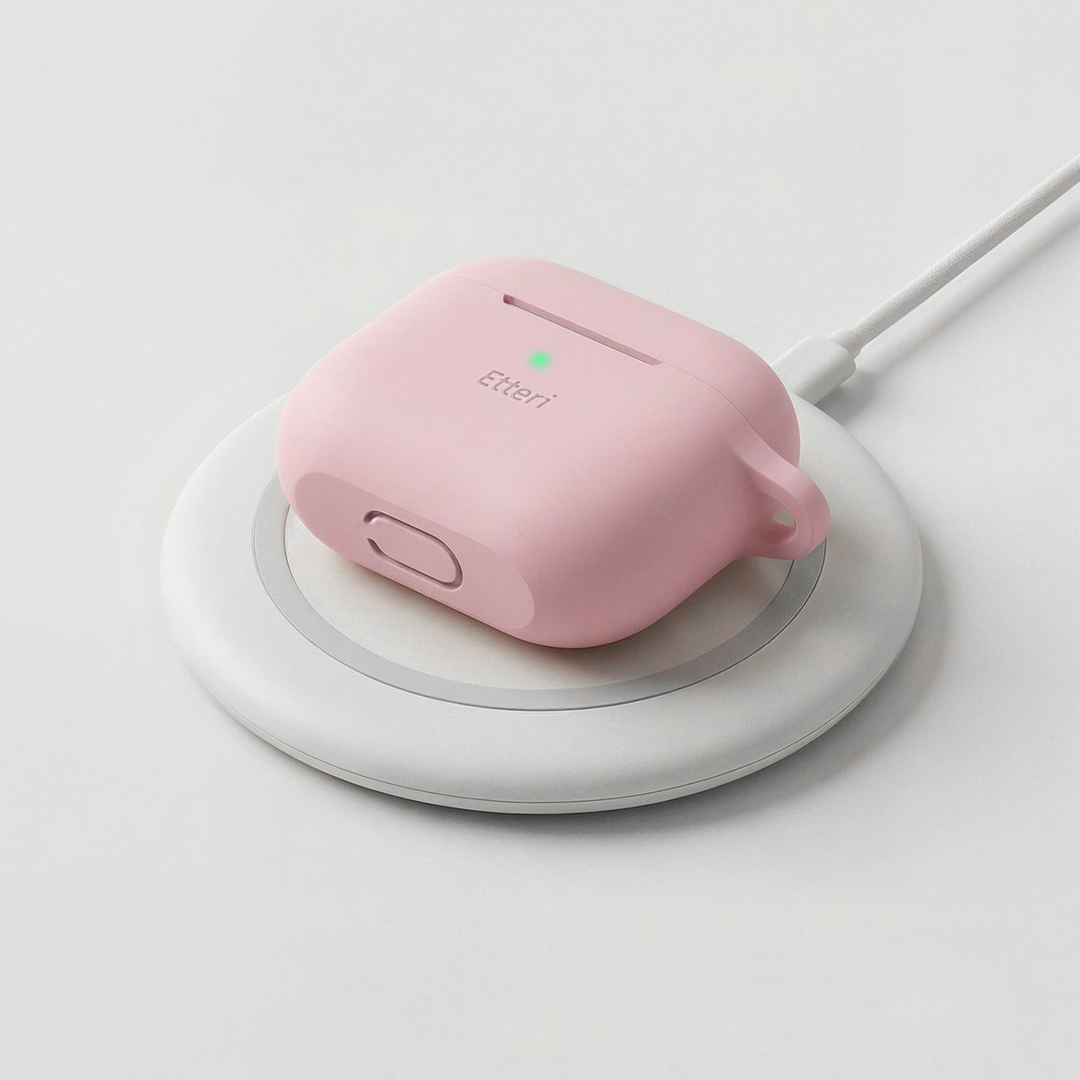 „Etteri“ silikona maciņš „AirPods 3“ gaiši rozā