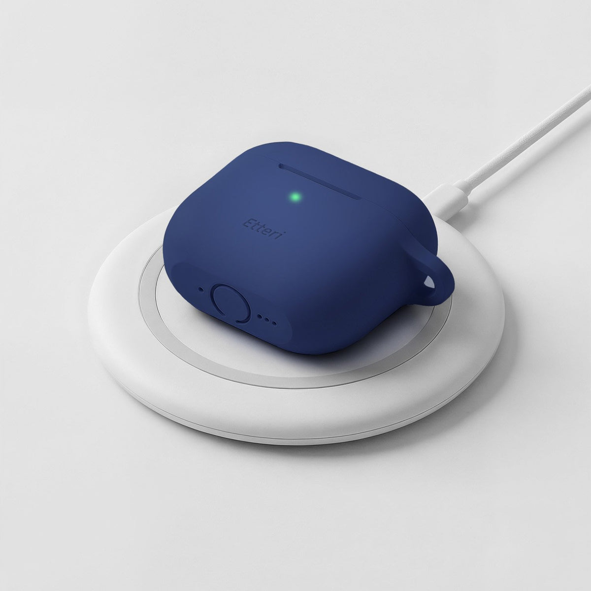 „Etteri“ silikona maciņš „AirPods 4“ tumši zils
