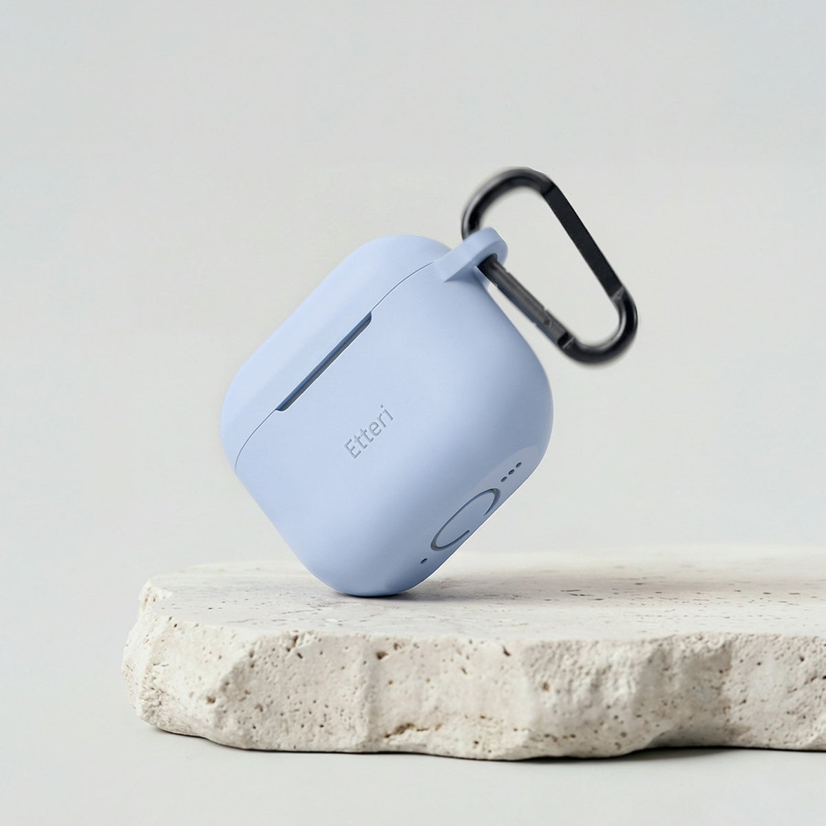 Etteri silikona apvalks AirPods 4 / AirPods 5, gaiši zils