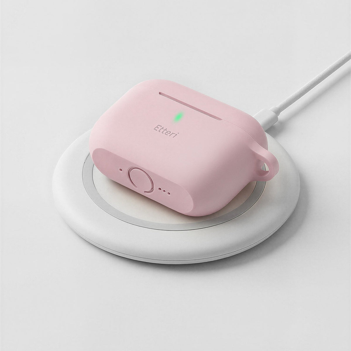 „Etteri“ silikona maciņš „AirPods Pro 3“ gaiši rozā