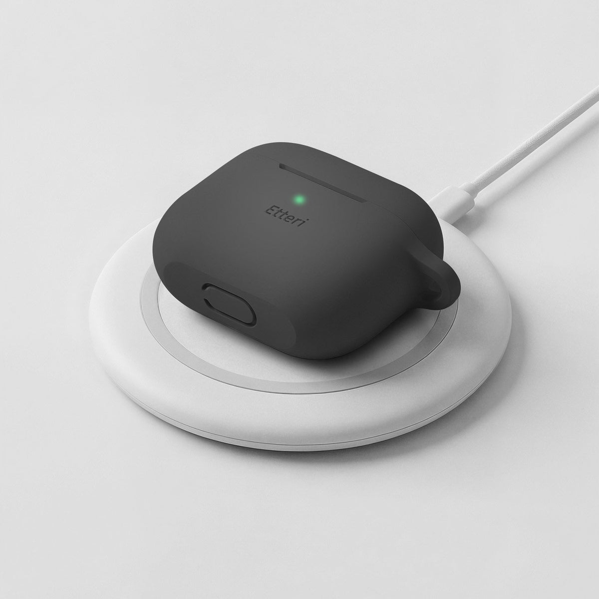 „Etteri“ silikona maciņš „AirPods 3“ – melns