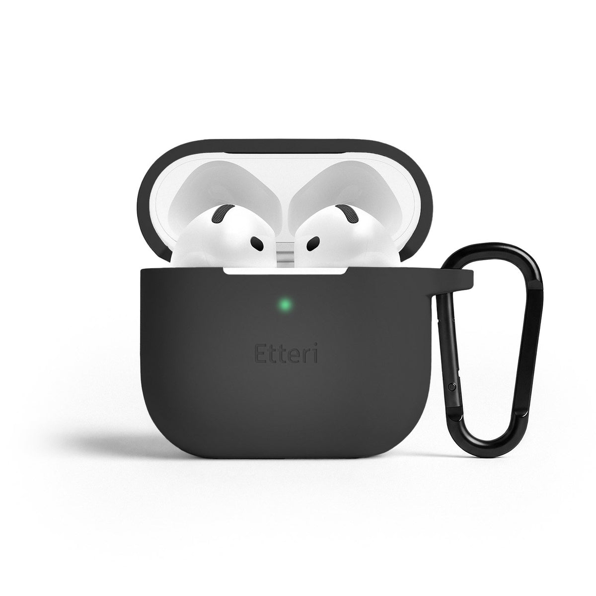 „Etteri“ silikona maciņš „AirPods 4“ – melns